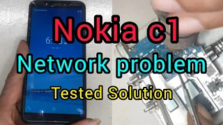 Nokia TA1165 Network problem solution || Nokia c1 no service emergency call problem solution