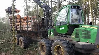 JOHN DEERE 1210E forwarder | logging | forest machine