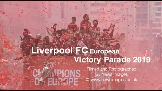 Liverpool FC European Victory Parade 2019 THE BEST YNWA at the end!!!