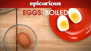 How to Soft-Boil & Hard-Boil Eggs - Epicurious Essentials: How To Kitchen Tips - Eggs