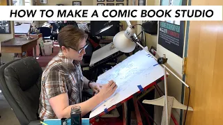 How to make a comic book studio