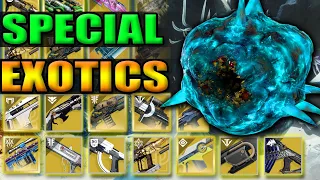 Exotic Specials vs Chimaera! (Warlord's Ruin Destiny 2)