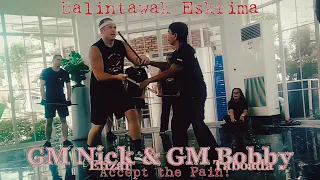 Testing Balintawak Eskrima in Cebu City with GM Bobby Taboada and Gm Nick Elizar @carabaoarts 844