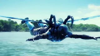 Blue beetle first flight scene