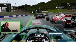 Defending For 36 Laps Against F1 Esports Drivers