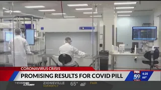 Merck says their new COVID pill shows promising results