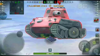 Потный бой на Т34-1 WoT BlitZ