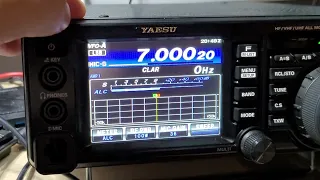 Yaesu FT-991A TX LED Flashing 2