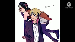 boruto x sarada amv attention