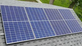 STUPID-EASY SOLAR FOR GOING OFF GRID, REC290-TP2 BLK Solar Panels Performance Update