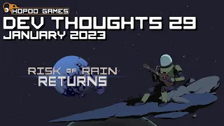 Dev Thoughts 29 - Risk of Rain Returns - Alternate Survivor Abilities