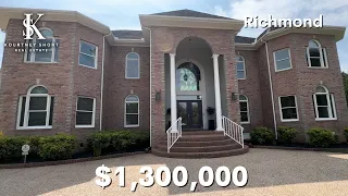 MEGA MANSION | 1.3 Million Dollar House Tour | Richmond, Virginia