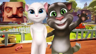 Hello Neighbor - My New Neighbor Big My Talking Angela Act 3 Gameplay Walkthrough