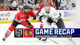 Kings @ Blackhawks 3/15 | NHL Highlights 2024