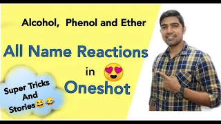 Alcohol, Phenol and Ether | All name reactions in one video | Awsome tricks | By TUC | By Nikhil sir