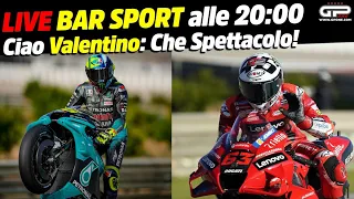 LIVE Bar Sport alle 20:00 - Ciao Valentino: che spettacolo!