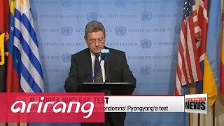 UN Security Council strongly condemns North Korea's nuclear test