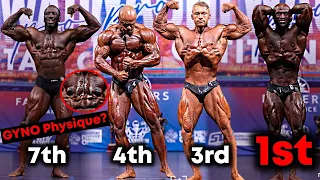 2021 IFBB MILWAUKEE PRO - Classic Physique Entire Line-Up Results