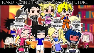 🍑NARUTO AND FRIENDS REACT TO FUTURE 🍑|||CANON SHIPS||GC||•REACT VIDEO||•