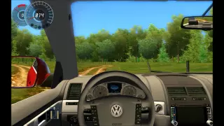 City Car Driving Off-Road In A Volkswagen Touareg (Mod)