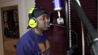 Privaledge and Kendrick Lamar in the studio