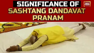 The Story Behind PM Modi's Dandavat Pranam At Ram Temple