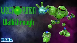 Vectorman. Walkthrough. Longplay. Sega 16 bit. Full HD 60 fps.