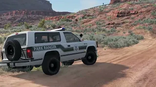 Realistic Police Chases - BeamNG Drive police chase