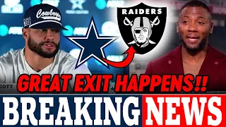 DAK PRESCOTT LEAVING DALLAS! JERRY JONES MAKES BOLD MOVE! DALLAS COWBOYS NEWS NFL