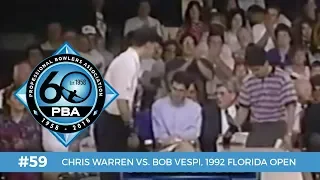 PBA 60th Anniversary Most Memorable Moments #59 - Chris Warren vs. Bob Vespi