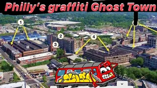 Philadelphia’s largest abandoned complex! Epic graffiti displayed in 4K