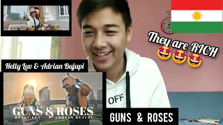 Helly Luv & Ardian Bujupi - GUNS & ROSES (prod. by Kostas K.) | REACTION | Kurdish Music