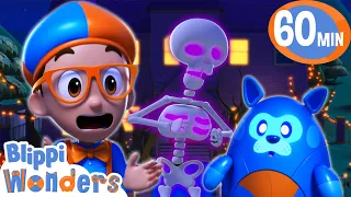 Boo! Blippi's Spooky Scary Halloween Contest | Blippi Wonders Educational Videos for Kids