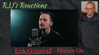 Erik Grönwall - Dream On (Aerosmith cover)  🇨🇦 RJJ's Reaction