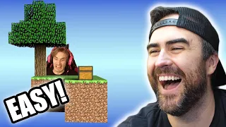 Big Brains Play Minecraft Skyblock #2 w/Pewdiepie