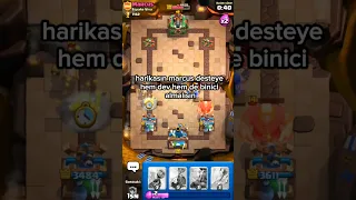 CLASH ROYALE DE SIRADAN BİR GÜN #shorts