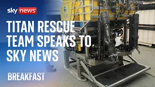 EXCLUSIVE: The team behind the search for the Titan submersible