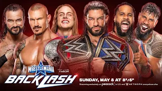 WWE - RK-Bro & Drew Mcintyre vs. The Bloodline - Wrestlemania Backlash - Full Match