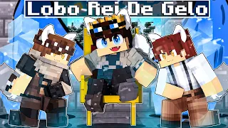 STHAN VIROU o REI LOBO de GELO no Minecraft!