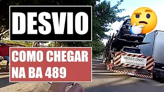 COMO CHEGAR NA BA 489 PASSANDO POR DENTRO DE ITAMARAJU - BAHIA