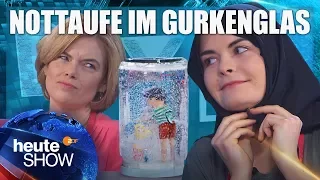 Schneekugeln selber machen – mit Hazel Brugger und Julia Klöckner | heute-show