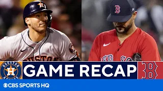 Astros vs Red Sox: Houston scores 7 runs late to even ALCS [Instant Reaction] | CBS Sports HQ