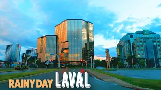 [ 4K Video ] Driving at Laval on Rainy day