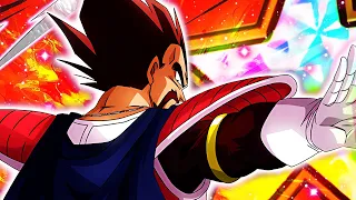 BUONO!?! UTILE!? 100% KING VEGETA AGL SHOWCASE LINK LVL 10! DBZ: Dokkan Battle