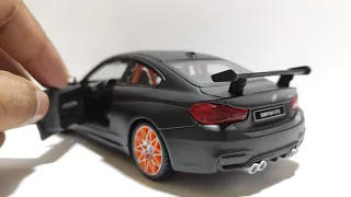 Unboxing BMW car M4 GTS 1:24 scale | Realistic Premium Diecast Model |