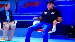 Piquet meteu um GLOBOLIXO ao vivo na Band