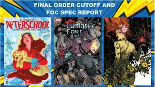 Final Order Cutoff and Comic Book Speculation and Investment Report for 05/16/2022