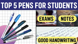 5 PENS THAT EVERY STUDENTS SHOULD HAVE | Best pens for students