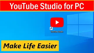 YouTube Studio for PC and Laptop | How to Create and Add Youtube Studio Shortcut on a PC desktop