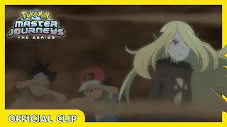 Cynthia vs. the Unown | Pokémon Master Journeys: The Series | Official Clip